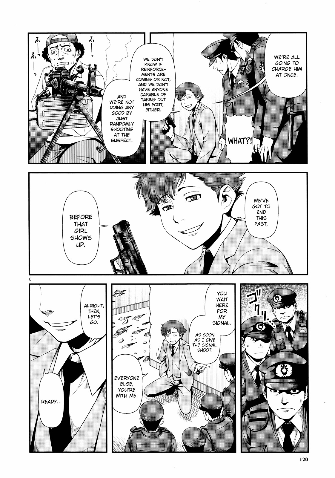 Fushi no Ryouken Chapter 2.2 page 8 - Chapter 2 v2 : Let Us Exterminate You Already