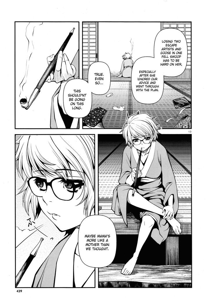 Fushi no Ryouken Chapter 25 page 13 - Chapter 25 : Assistant Inspector Kenzaki Battle Log