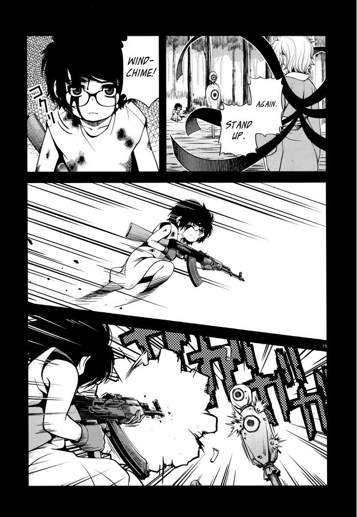 Fushi no Ryouken Chapter 25 page 15 - Chapter 25 : Assistant Inspector Kenzaki Battle Log