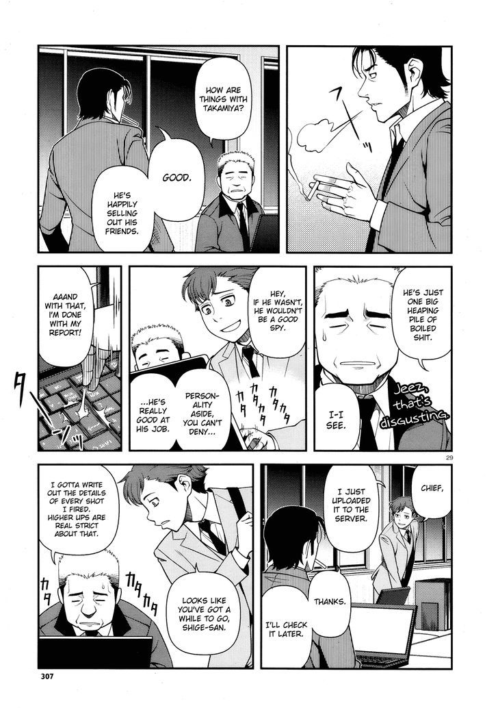 Fushi no Ryouken Chapter 26 page 28 - Chapter 26 : Halfbeak and Egret