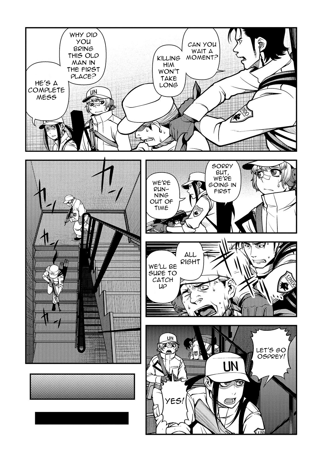 Fushi no Ryouken Chapter 33 page 8 - Chapter 33: Kenzaki's Unit