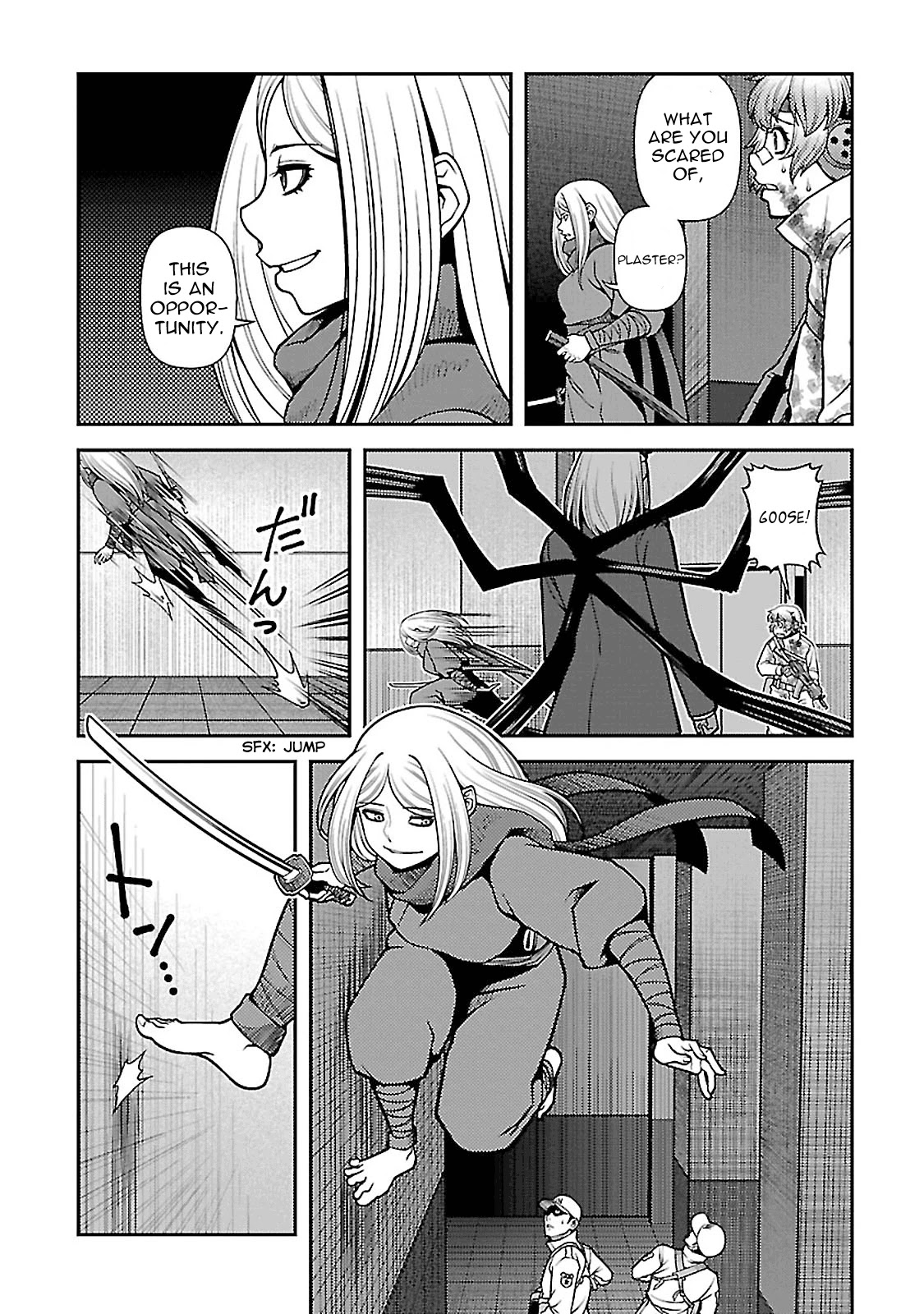 Fushi no Ryouken Chapter 36 page 21 - Chapter 36: Goose vs Camellia