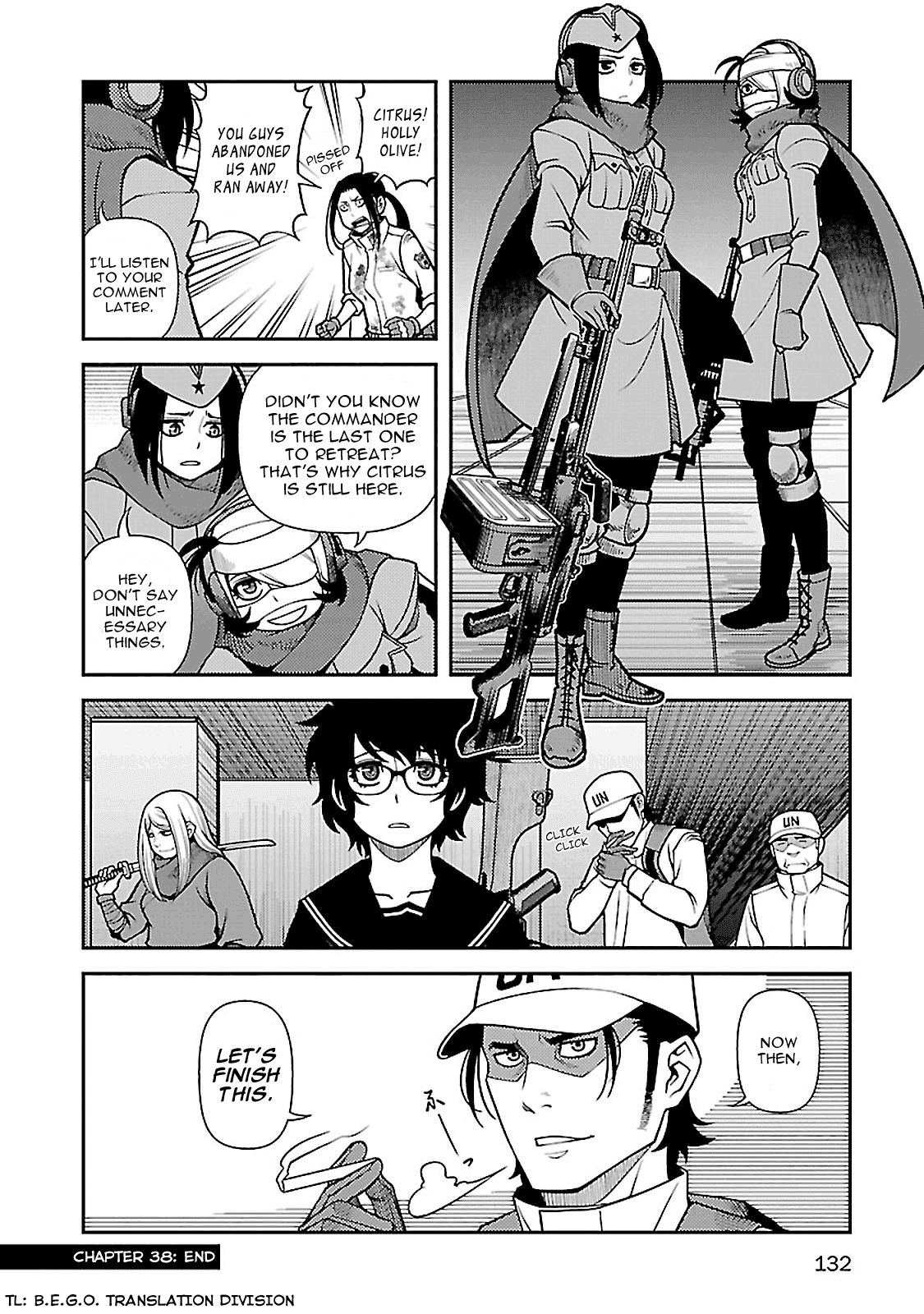 Fushi no Ryouken Chapter 38 page 32 - Chapter 38: Now Then, Let's Finish This