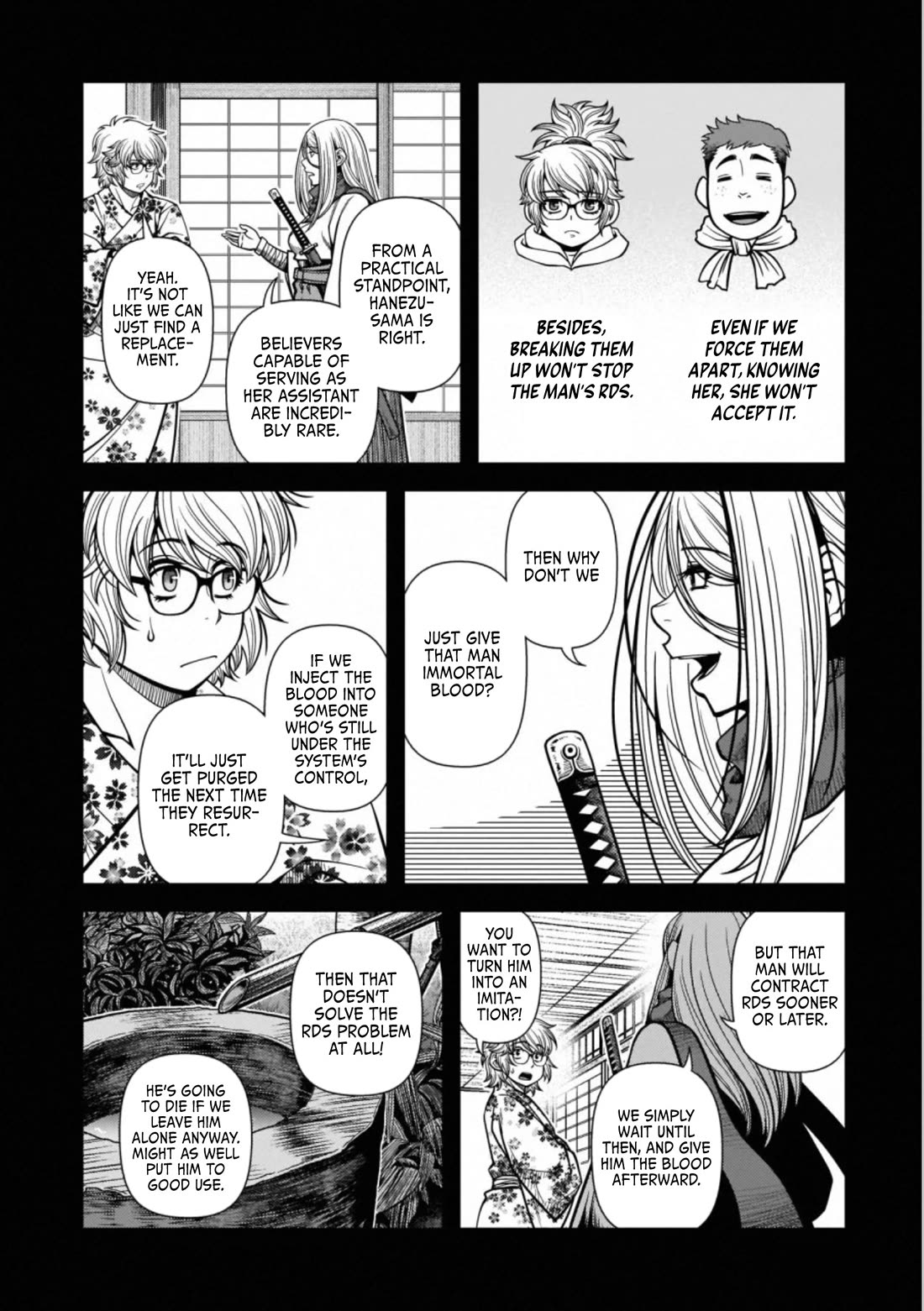 Fushi no Ryouken Chapter 43 page 10 - Chapter 43: To Love Is to Die