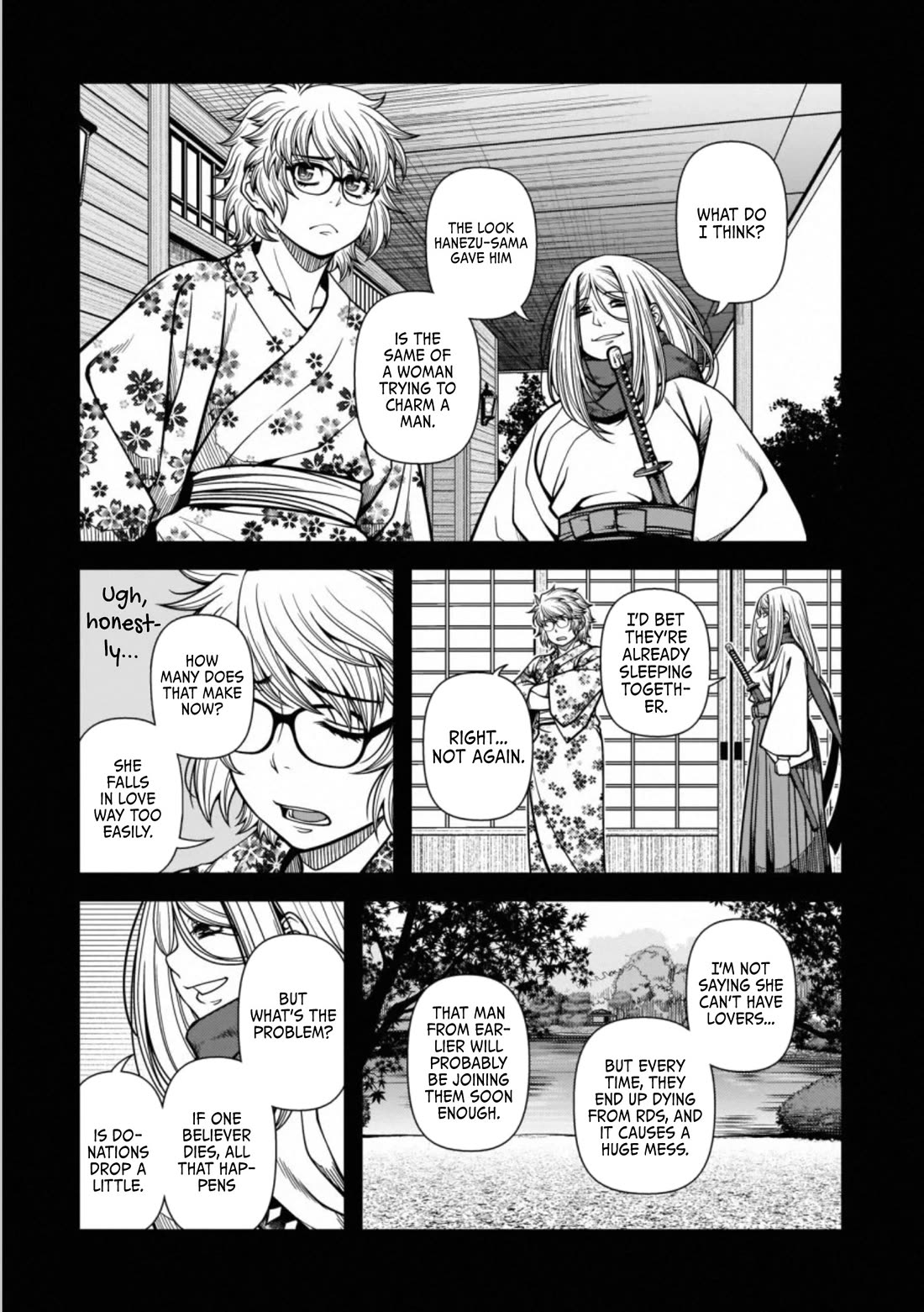 Fushi no Ryouken Chapter 43 page 7 - Chapter 43: To Love Is to Die