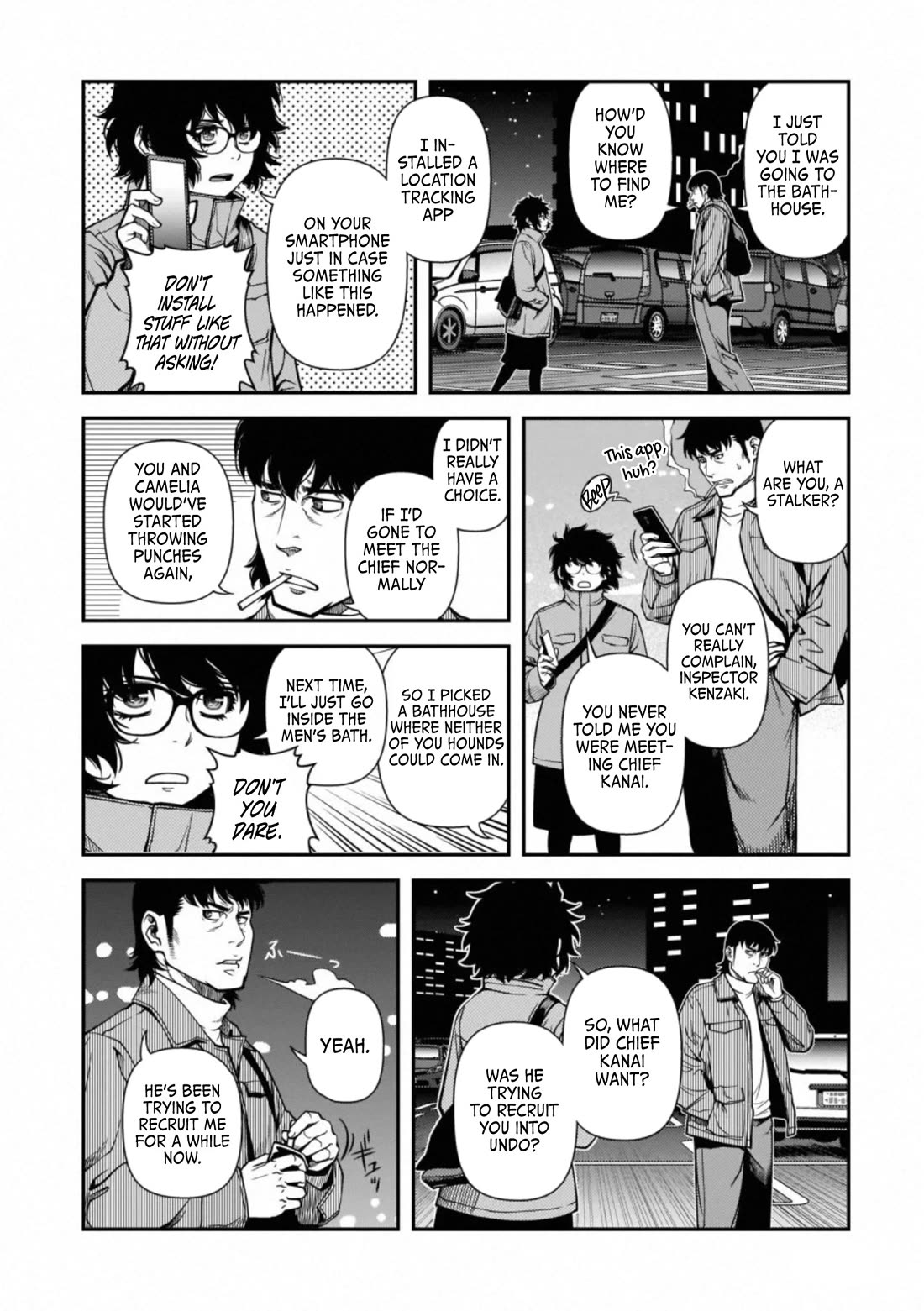 Fushi no Ryouken Chapter 45 page 10 - Chapter 45: Kanai's Wish and Kenzaki's Order