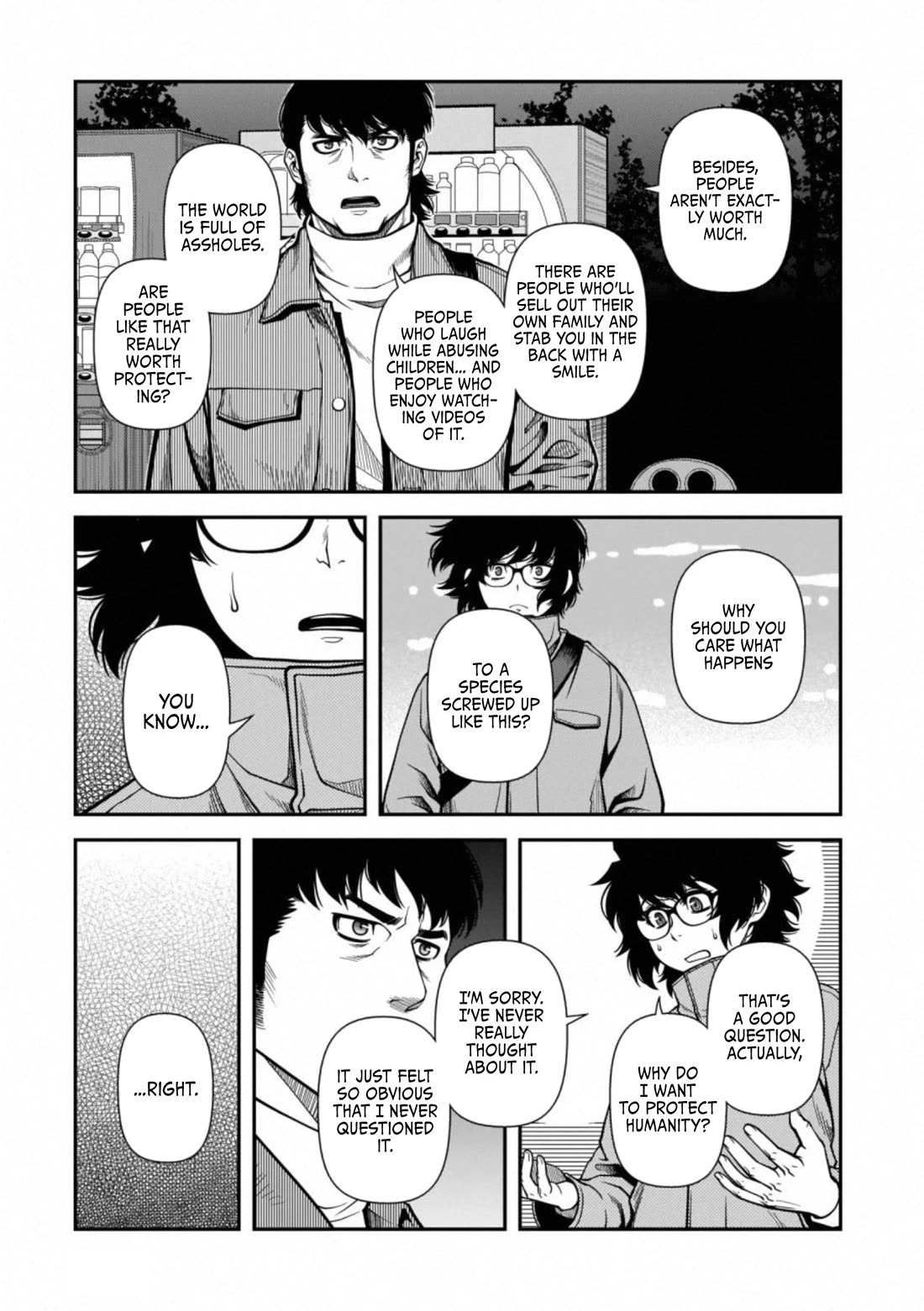 Fushi no Ryouken Chapter 45 page 15 - Chapter 45: Kanai's Wish and Kenzaki's Order