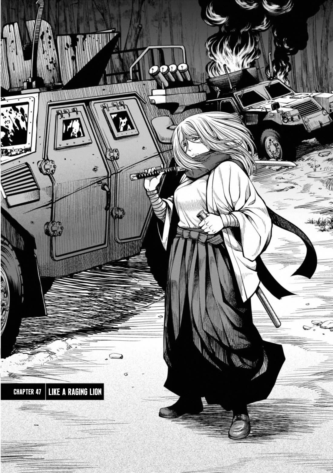 Fushi no Ryouken Chapter 47 page 1 - Chapter 47: Like a Raging Lion