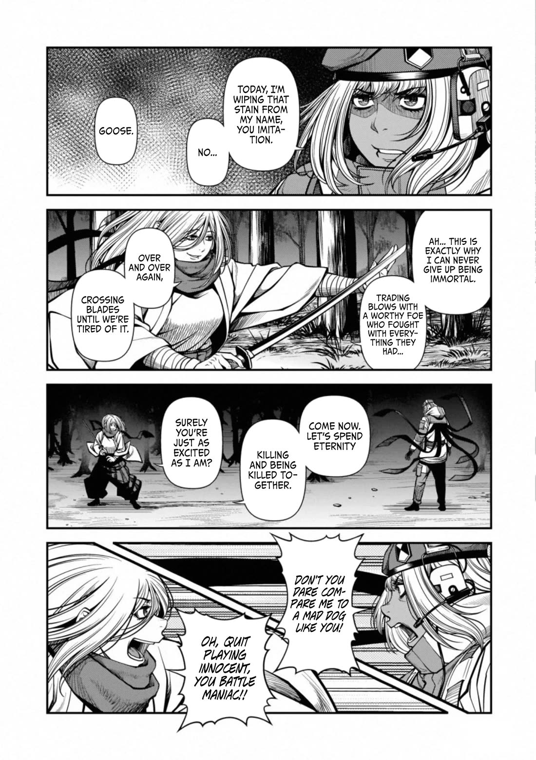 Fushi no Ryouken Chapter 47 page 6 - Chapter 47: Like a Raging Lion