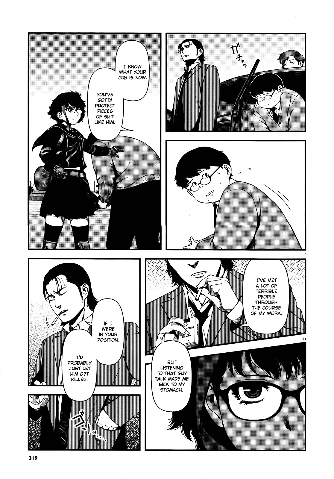 Fushi no Ryouken Chapter 6 page 11 - Chapter 6 : Don't Let Him Catch You by the Tail