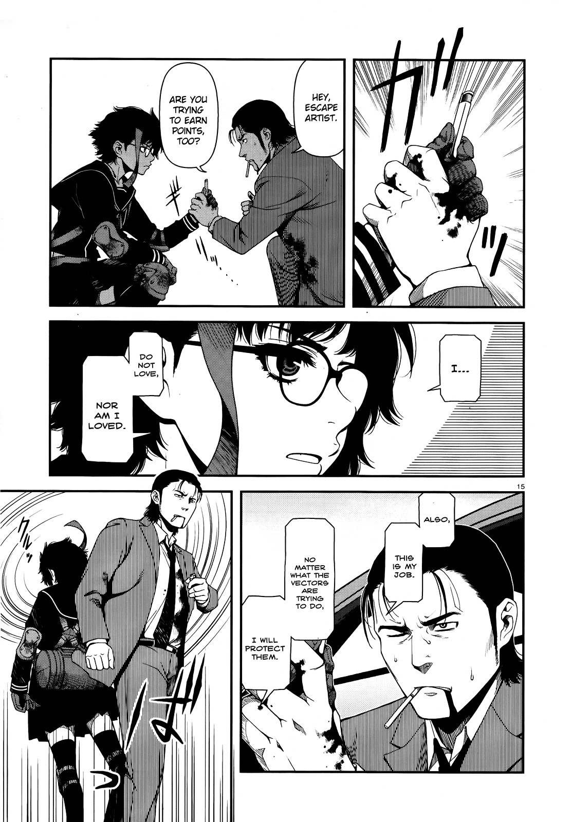 Fushi no Ryouken Chapter 6 page 15 - Chapter 6 : Don't Let Him Catch You by the Tail