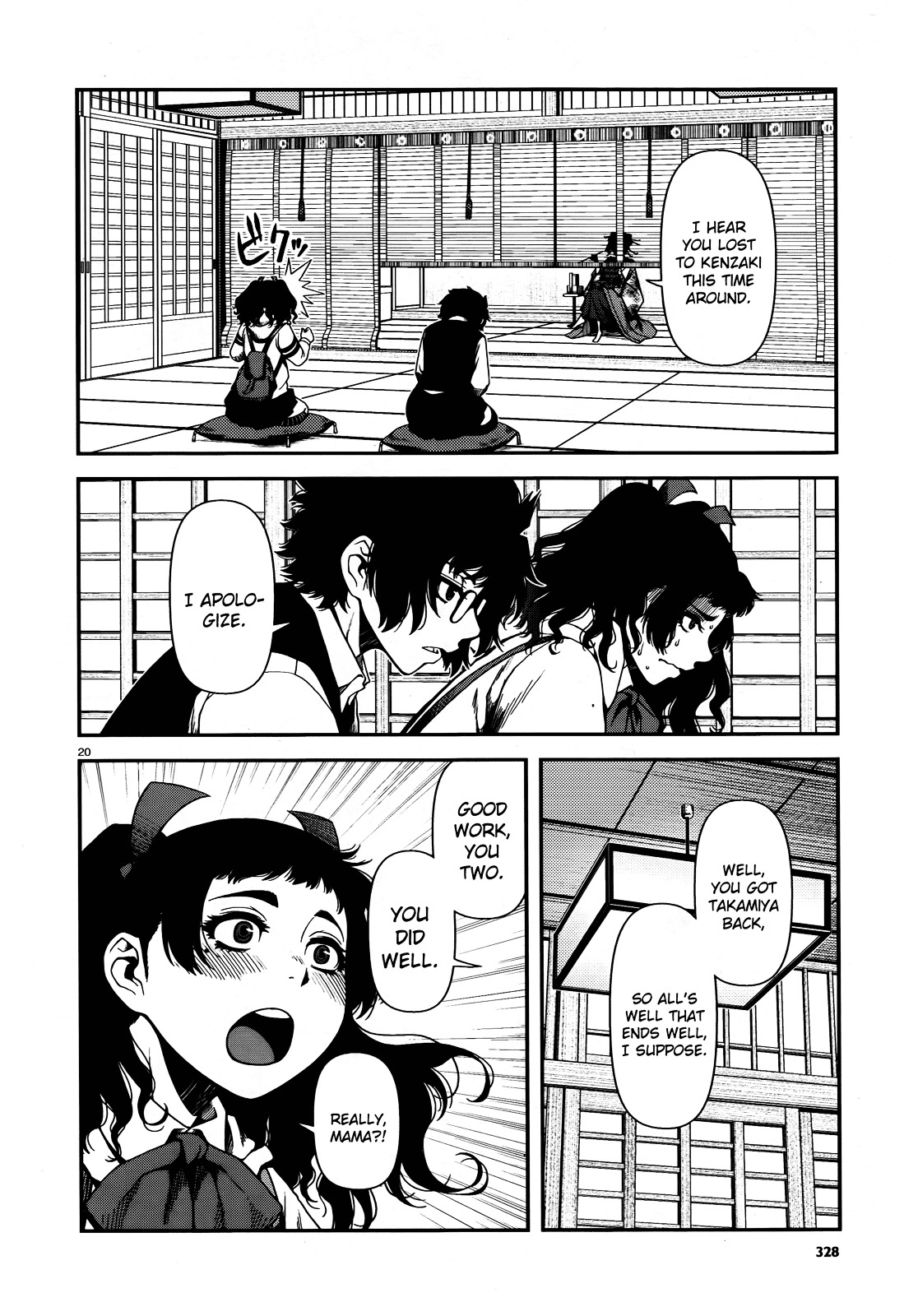 Fushi no Ryouken Chapter 6 page 20 - Chapter 6 : Don't Let Him Catch You by the Tail