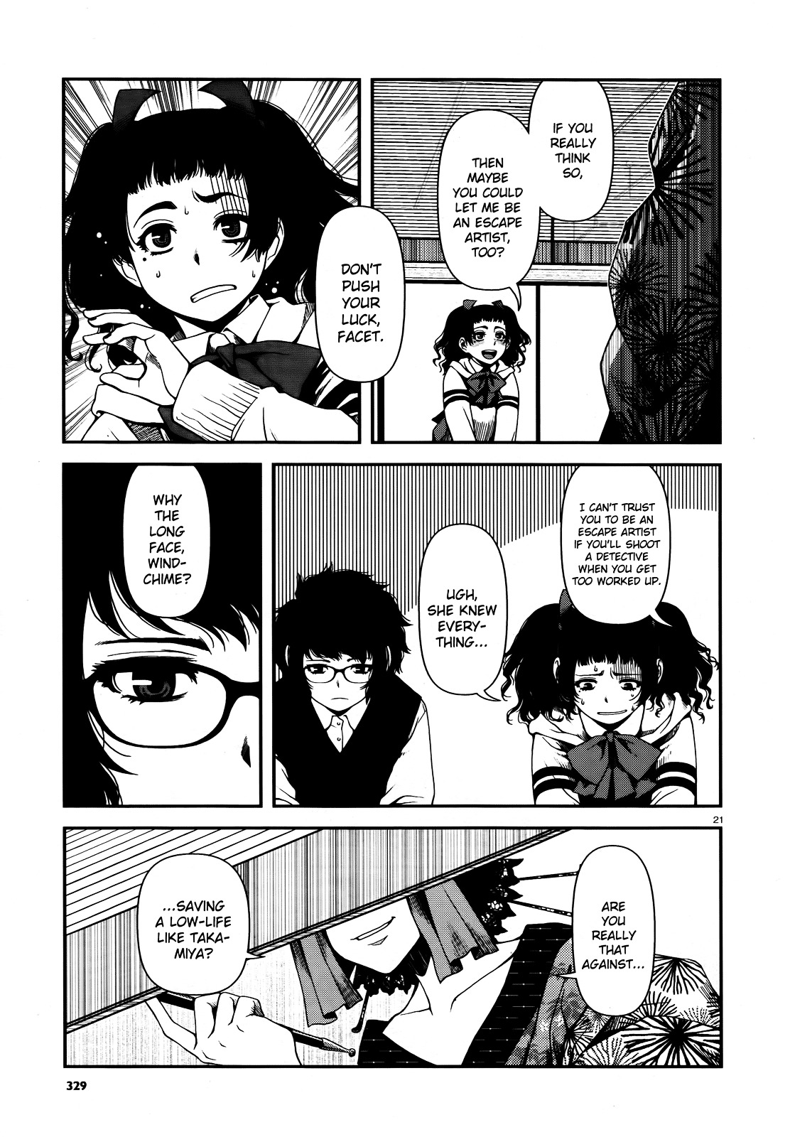 Fushi no Ryouken Chapter 6 page 21 - Chapter 6 : Don't Let Him Catch You by the Tail