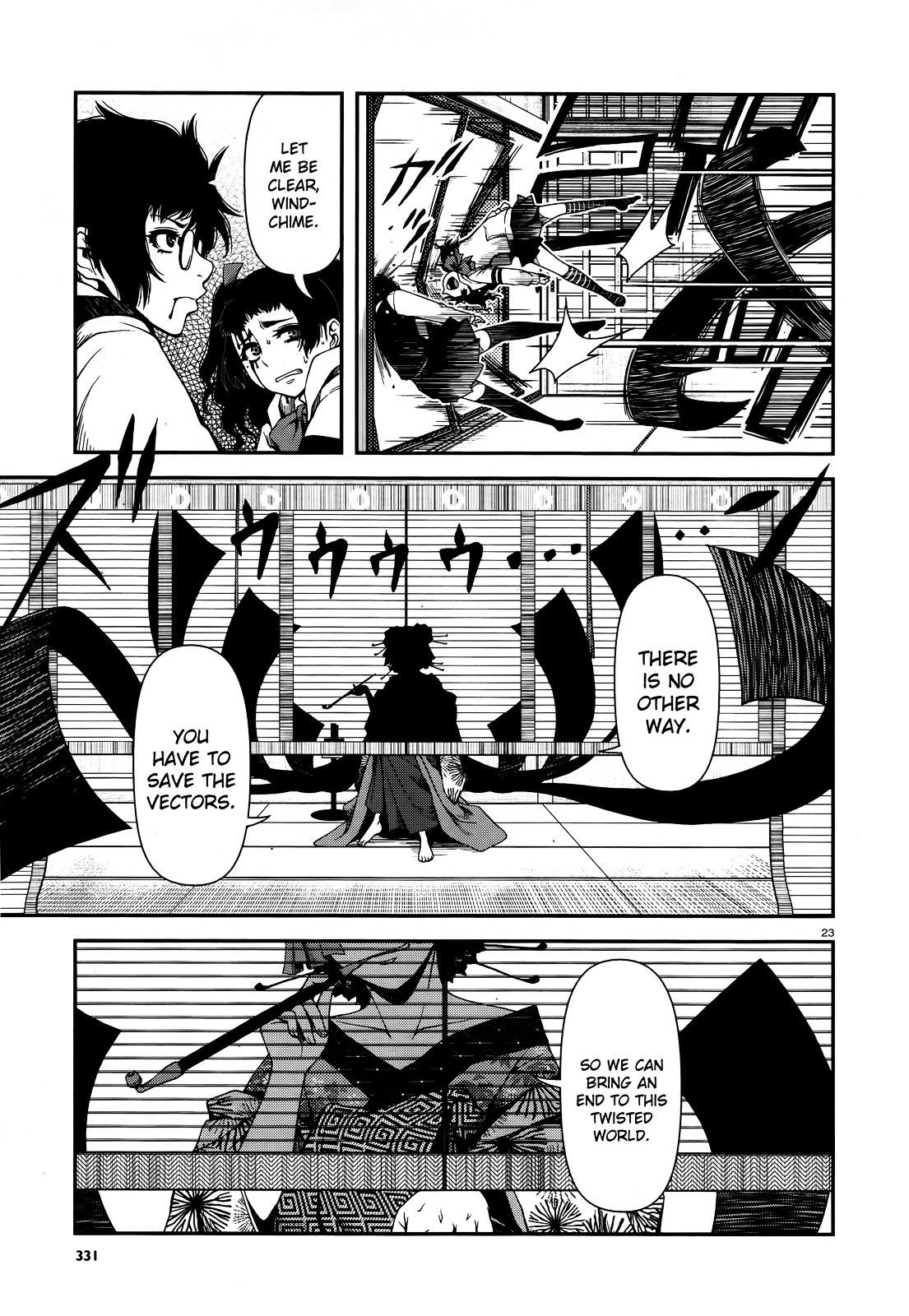 Fushi no Ryouken Chapter 6 page 23 - Chapter 6 : Don't Let Him Catch You by the Tail