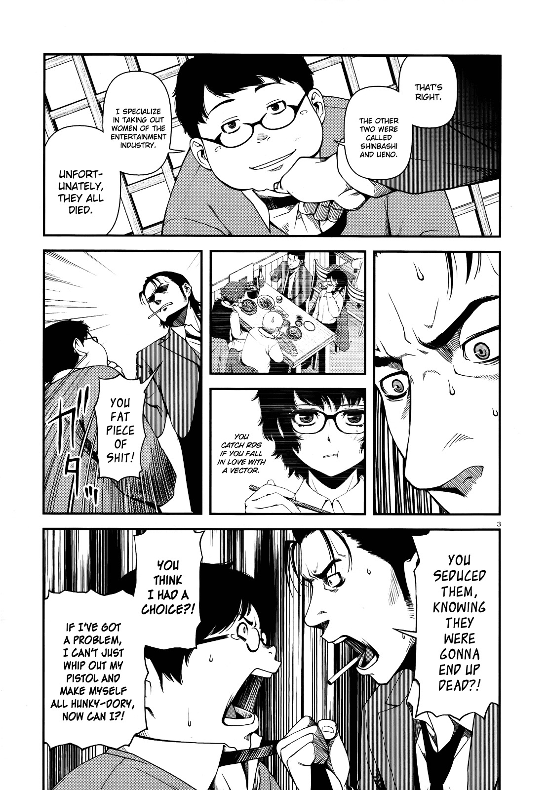 Fushi no Ryouken Chapter 6 page 3 - Chapter 6 : Don't Let Him Catch You by the Tail