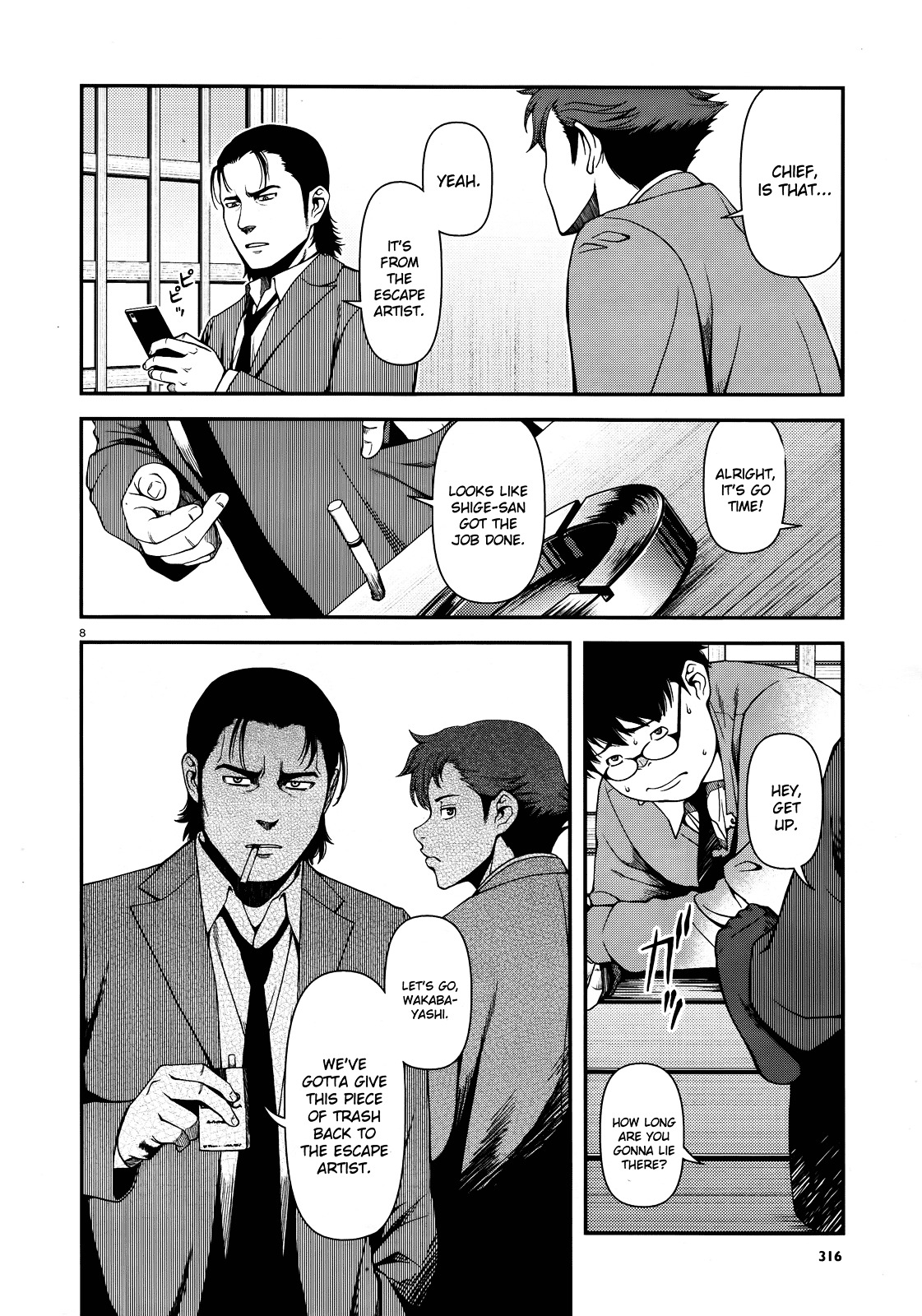 Fushi no Ryouken Chapter 6 page 8 - Chapter 6 : Don't Let Him Catch You by the Tail