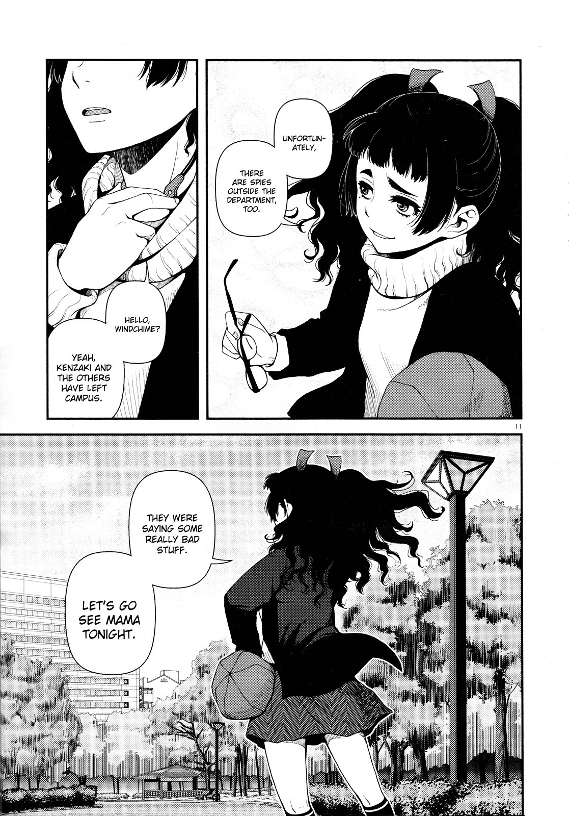 Fushi no Ryouken Chapter 7 page 11 - Chapter 7 : There's a Spy in the Department
