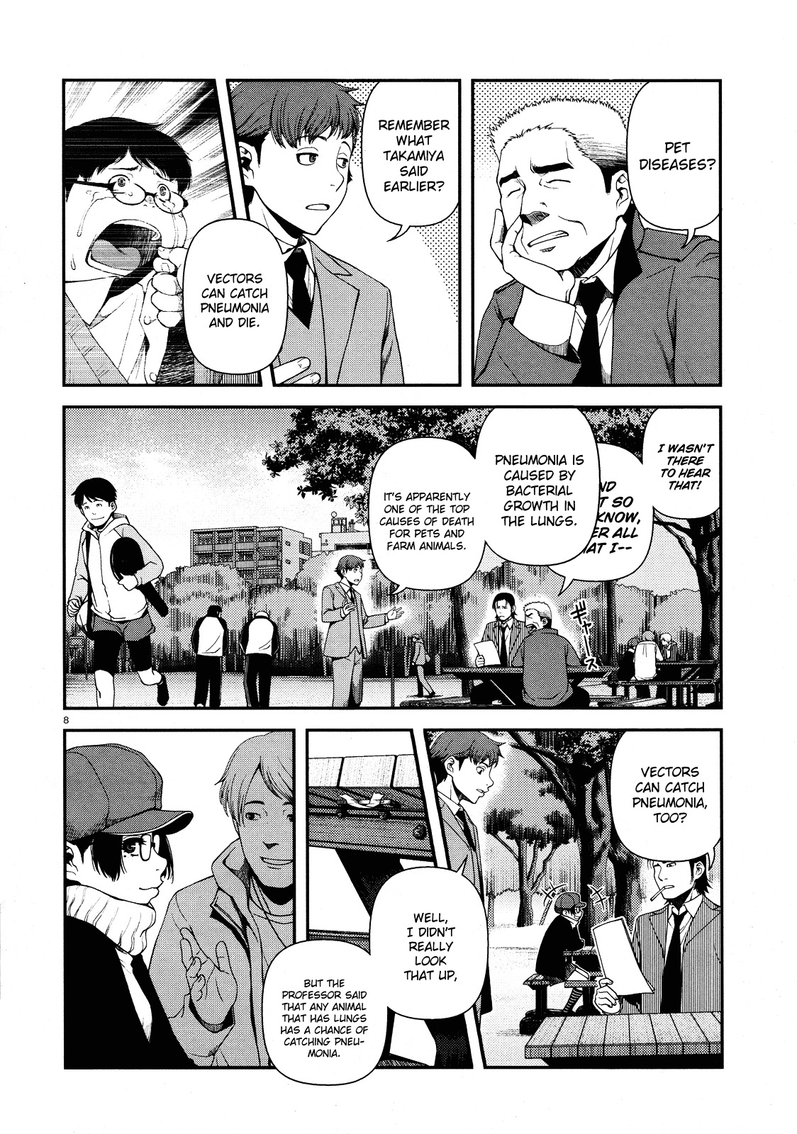 Fushi no Ryouken Chapter 7 page 8 - Chapter 7 : There's a Spy in the Department