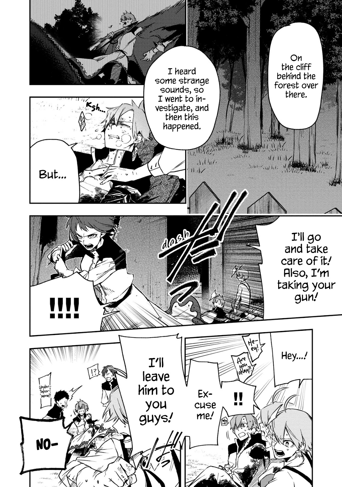 Fushi no Sougishi Chapter 11 page 4 - Chapter 11: A ghoul's sneer