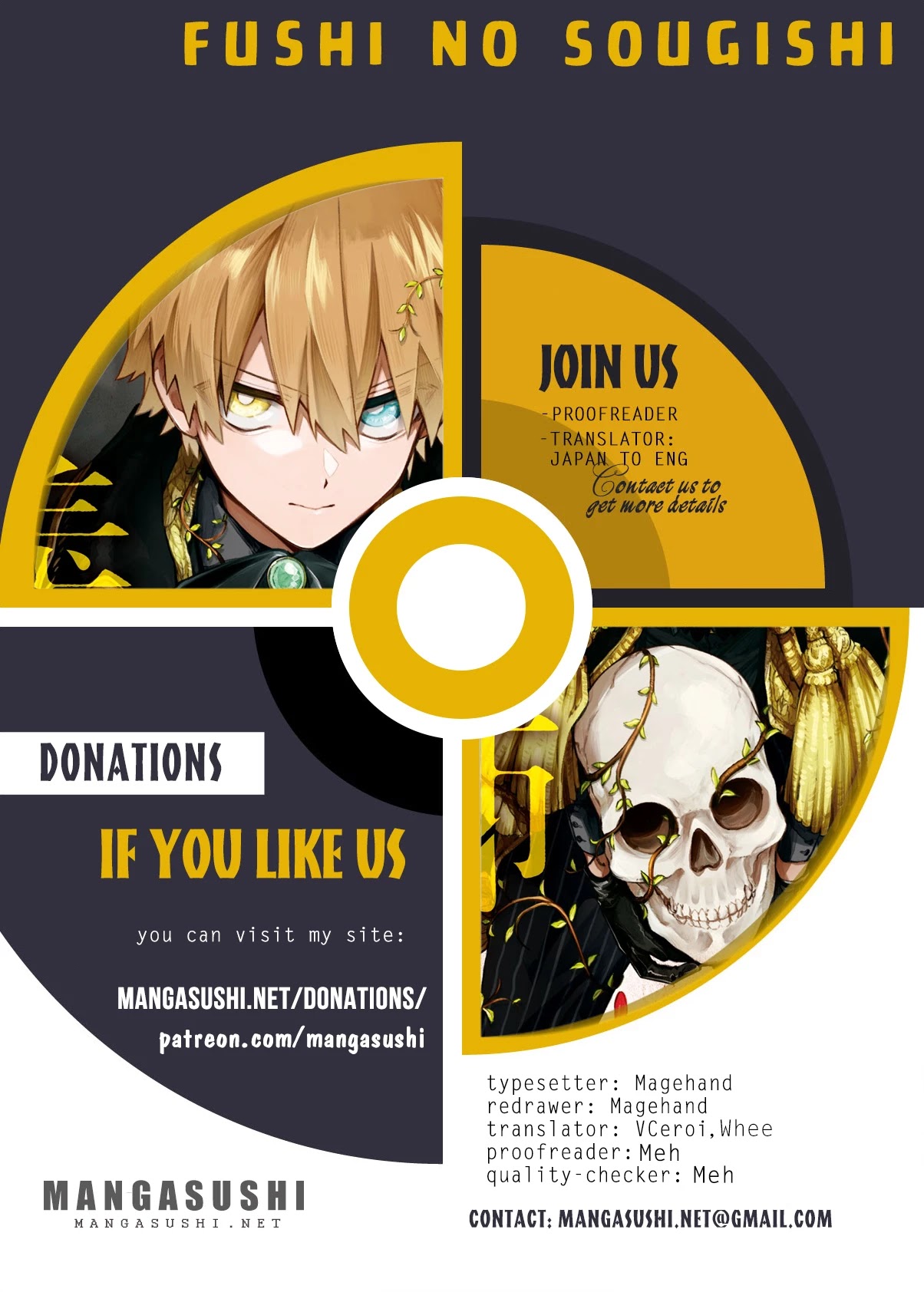 Fushi no Sougishi Chapter 2 page 1 - Chapter 2: Immortal Undertaker Continued