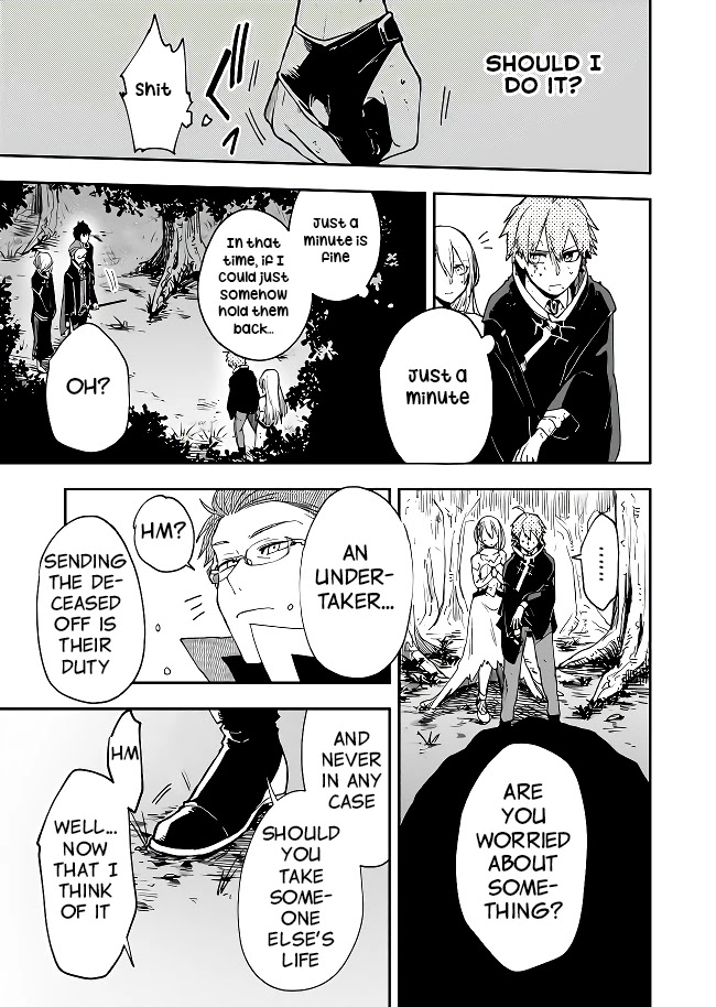 Fushi no Sougishi Chapter 2 page 22 - Chapter 2: Immortal Undertaker Continued
