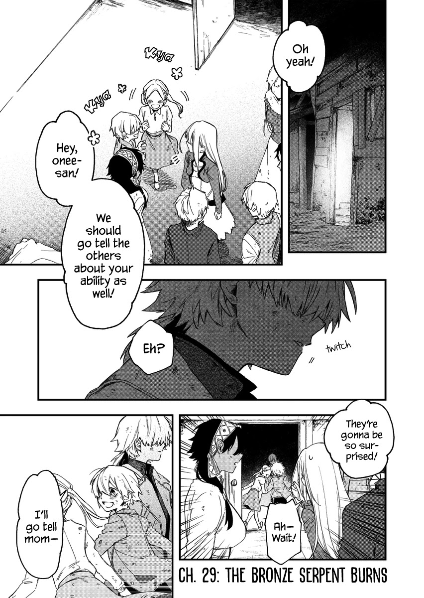 Fushi no Sougishi Chapter 29 page 1 - Chapter 29: The bronze serpent burns