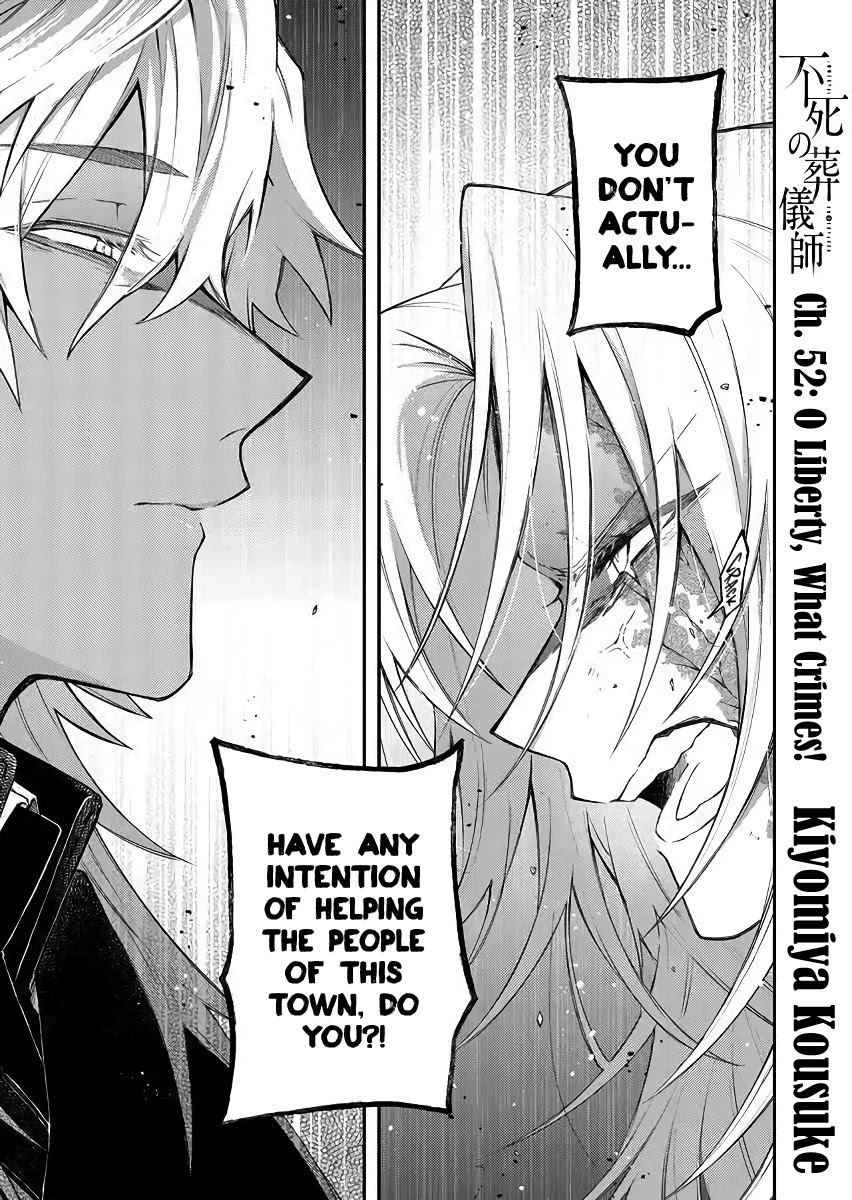 Fushi no Sougishi Chapter 52 page 1 - Chapter 52: O Liberty, what crimes!