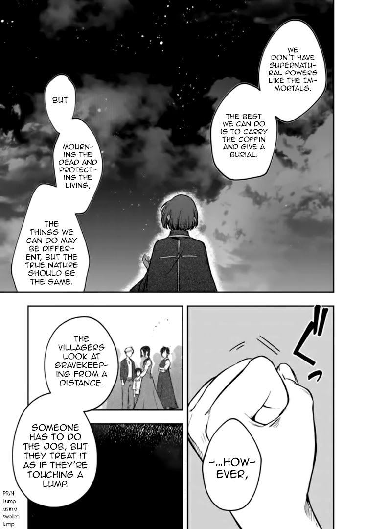 Fushi no Sougishi Chapter 8 page 12 - Chapter 8: A Prayer for Someone