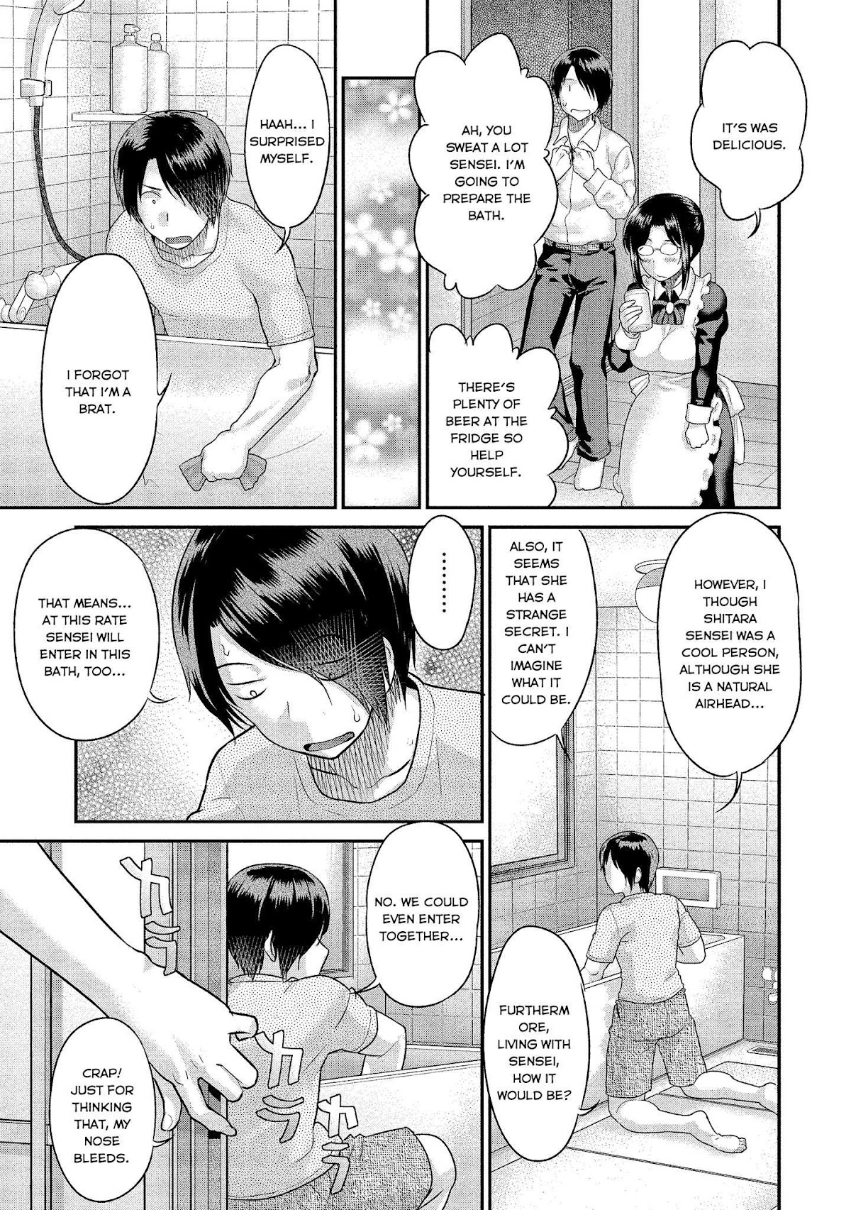 Fushida-sensei Is Always Wet Chapter 2 page 10 - Chapter 2: My room, indecency and me
