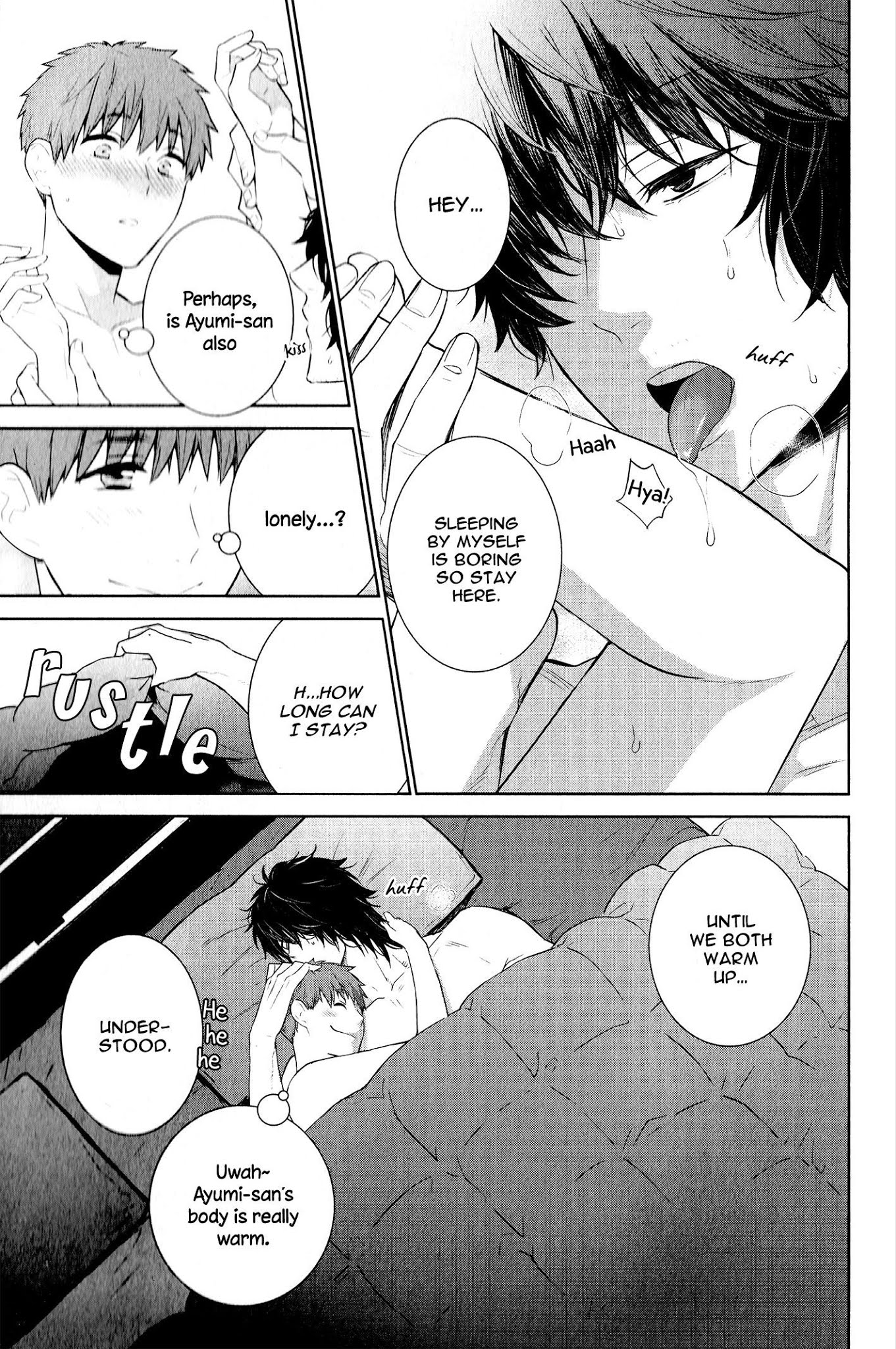 Fushidara na Hanatsumi Otoko Chapter 13.5 page 12 - Chapter 13.5: Bonus