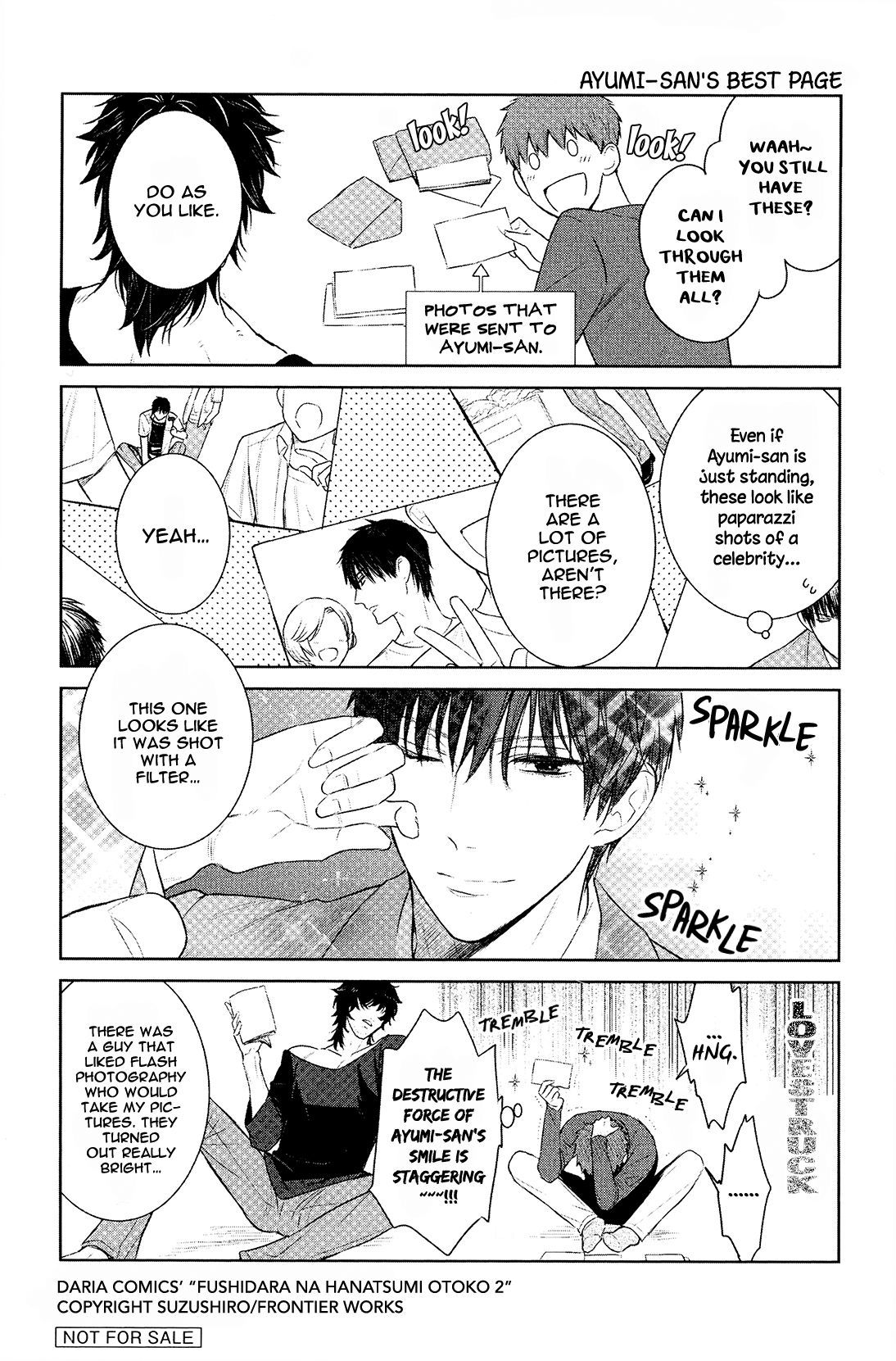 Fushidara na Hanatsumi Otoko Chapter 13.5 page 5 - Chapter 13.5: Bonus