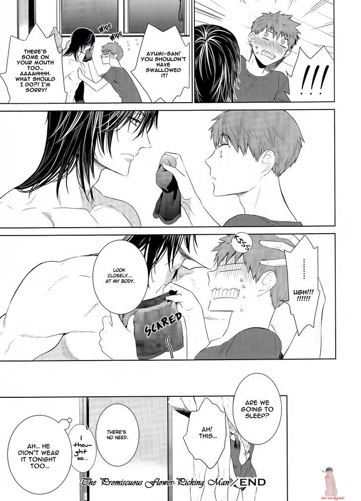 Fushidara na Hanatsumi Otoko Chapter 6.1 page 12 - Chapter 6.1 : Bonus + Paperback
