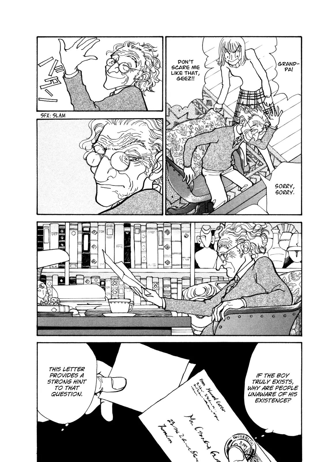 Fushigi na Shounen Chapter 14 page 23 - Chapter 14: Professor Franz Kaufmann