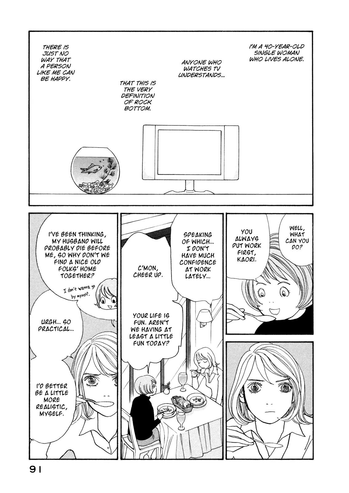 Fushigi na Shounen Chapter 15 page 14 - Chapter 15: 40-year-old Office Lady, Murayama Kaori
