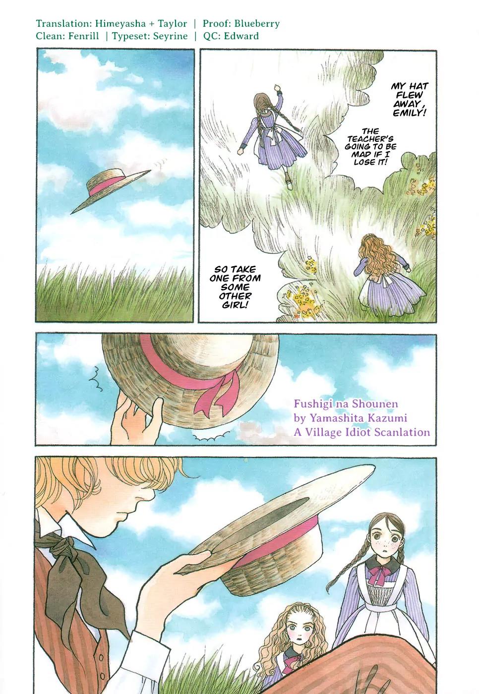 Fushigi na Shounen Chapter 2 page 3 - Chapter 2: Emily and Charlotte