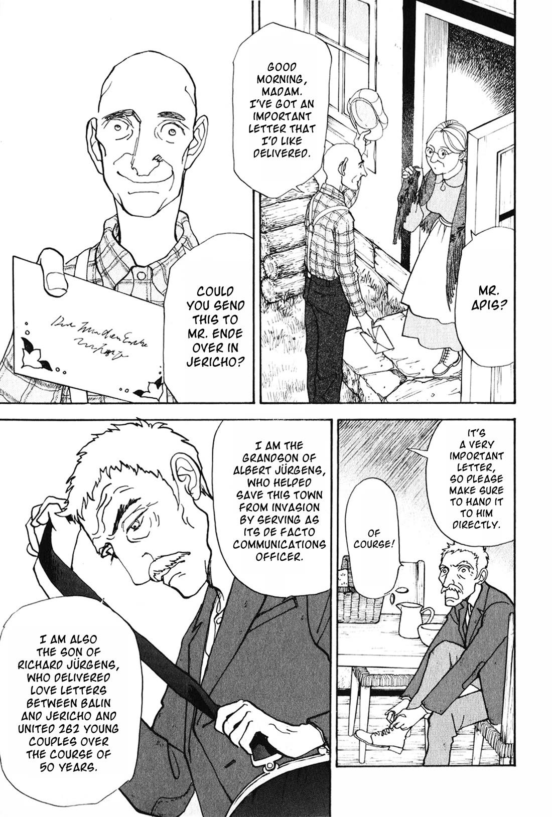 Fushigi na Shounen Chapter 27 page 5 - Chapter 27: Peter Jürgens