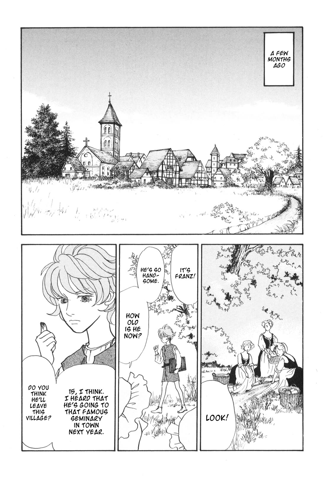 Fushigi na Shounen Chapter 30 page 14 - Chapter 30: St. Franz I