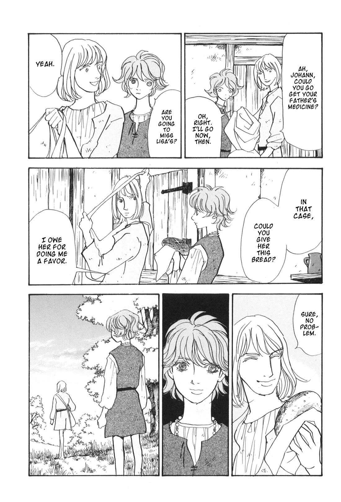 Fushigi na Shounen Chapter 31 page 34 - Chapter 31: St. Franz II