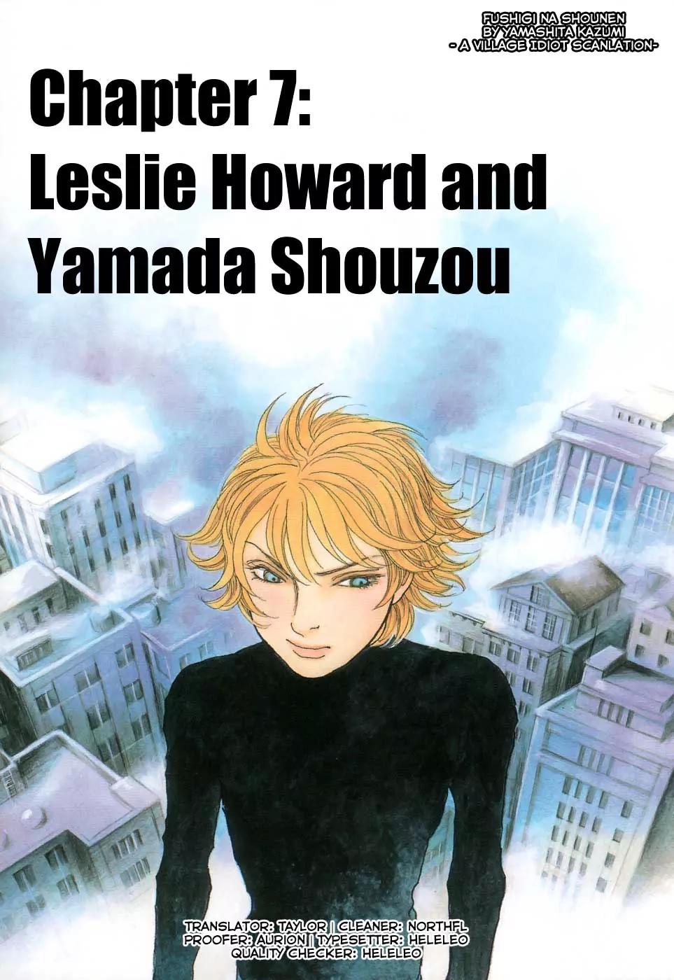 Fushigi na Shounen Chapter 7 page 2 - Chapter 7: Leslie Howard and Yamada Shouzou