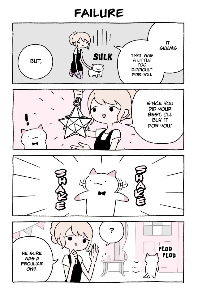 Fushigi Neko no Kyuu-chan Chapter 102 page 1 - Chapter 102: Failure