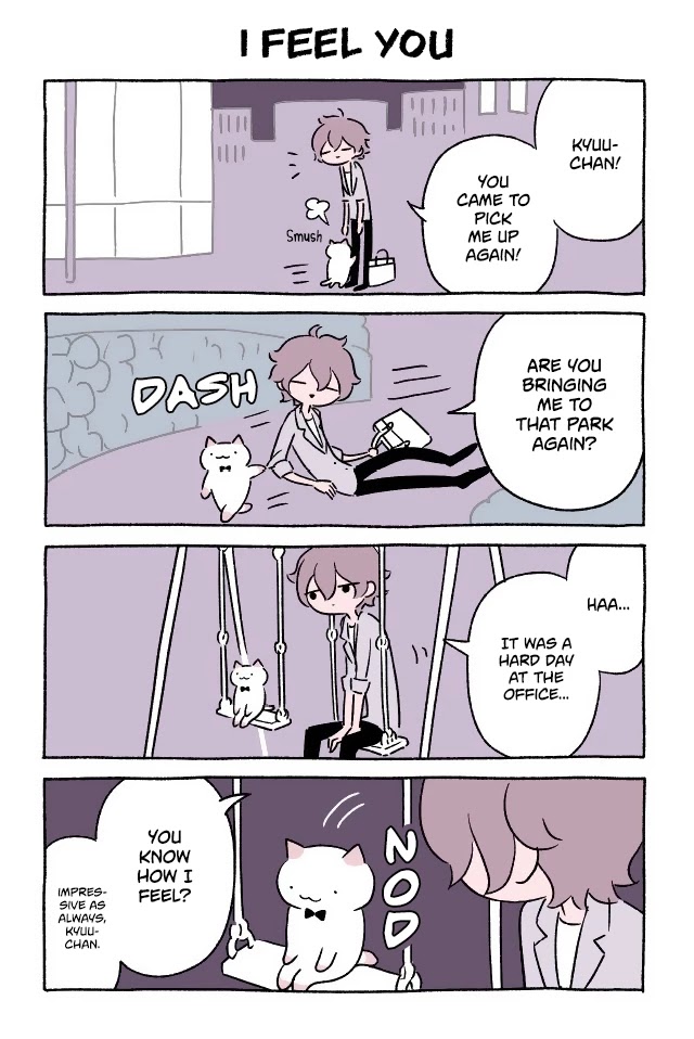 Fushigi Neko no Kyuu-chan Chapter 103 page 1 - Chapter 103: I Feel You