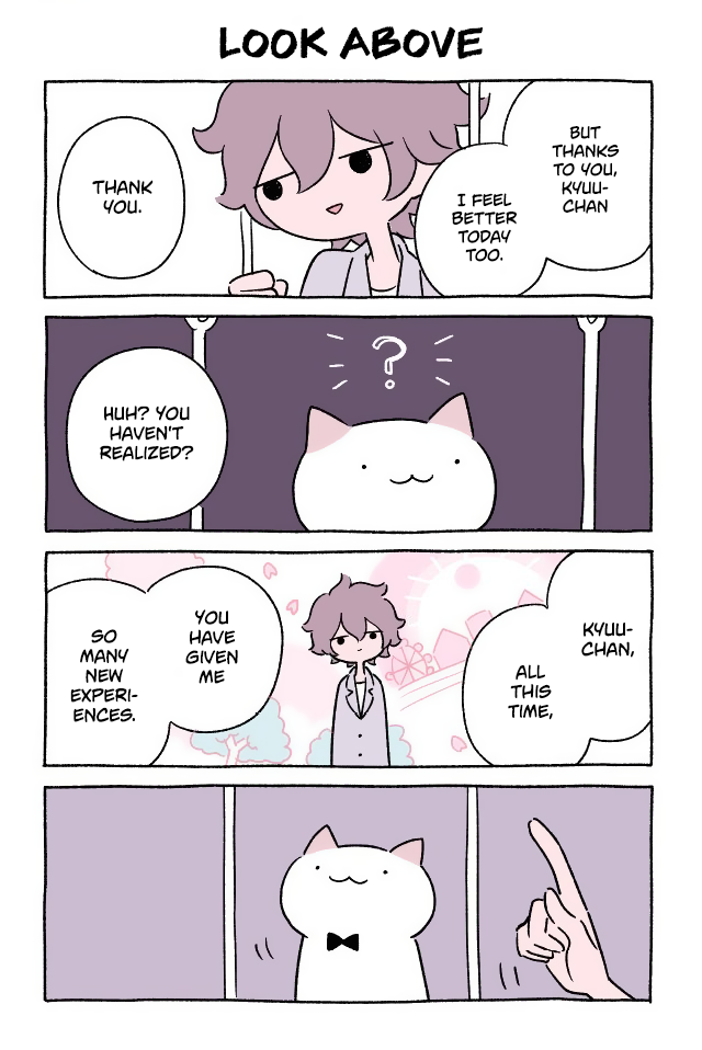Fushigi Neko no Kyuu-chan Chapter 104 page 1 - Chapter 104: Look Above