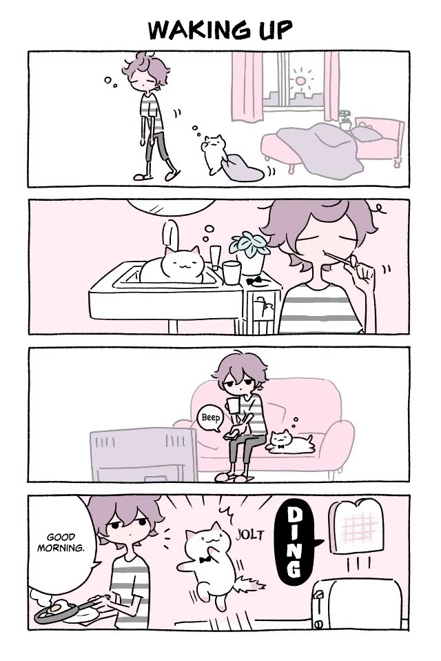 Fushigi Neko no Kyuu-chan Chapter 115 page 1 - Chapter 115: Waking Up