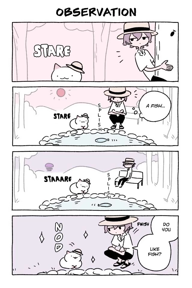 Fushigi Neko no Kyuu-chan Chapter 124 page 1 - Chapter 124: Observation