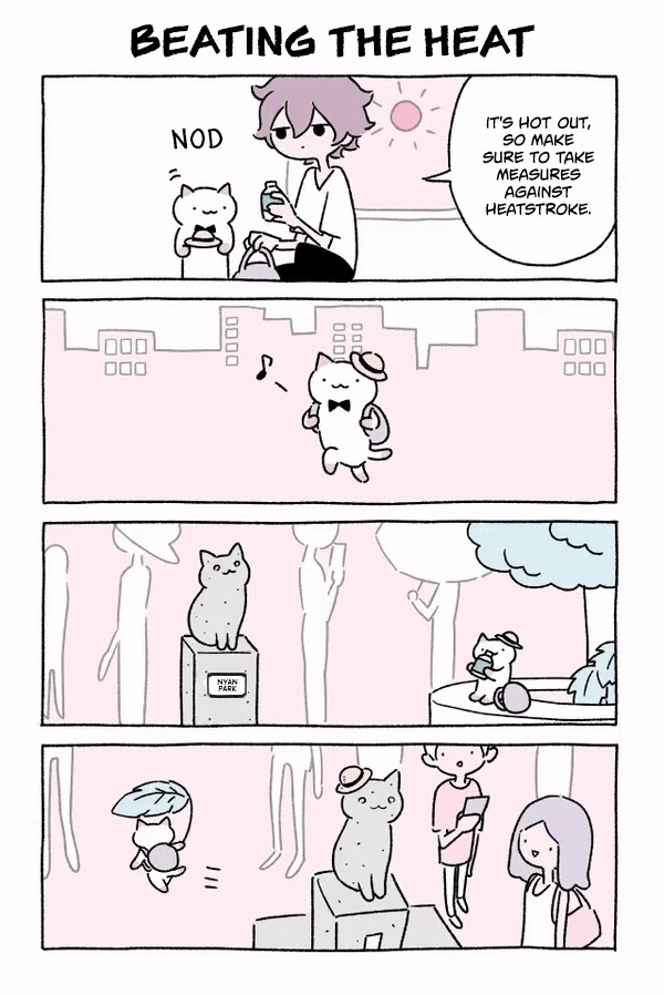 Fushigi Neko no Kyuu-chan Chapter 139 page 1 - Chapter 139: Beating the Heat