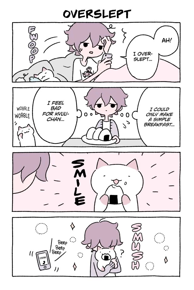 Fushigi Neko no Kyuu-chan Chapter 151 page 1 - Chapter 151: Overslept