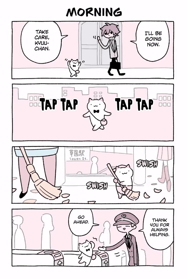 Fushigi Neko no Kyuu-chan Chapter 163 page 1 - Chapter 163: Morning