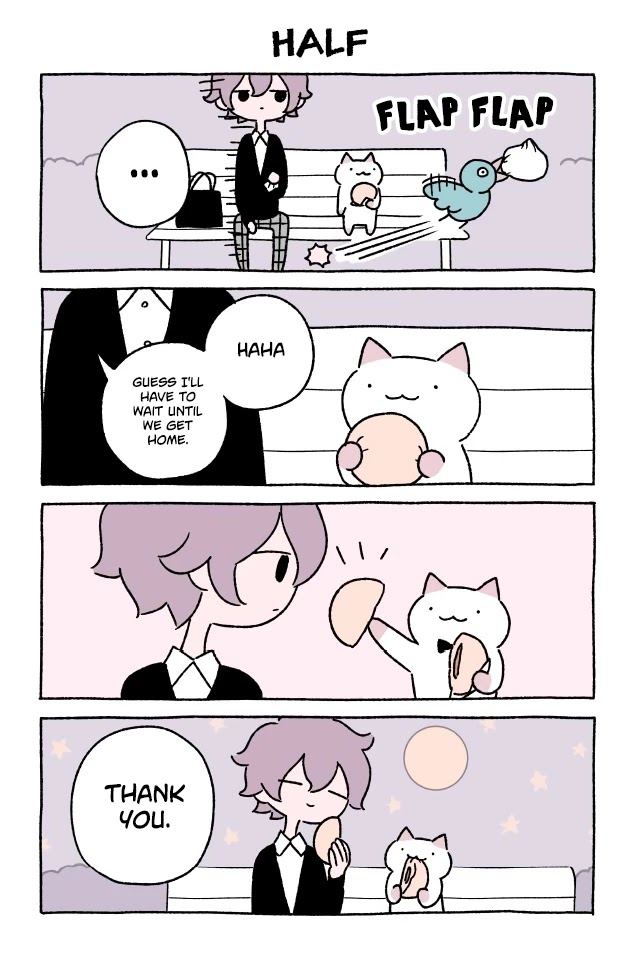 Fushigi Neko no Kyuu-chan Chapter 175 page 1 - Chapter 175: Half