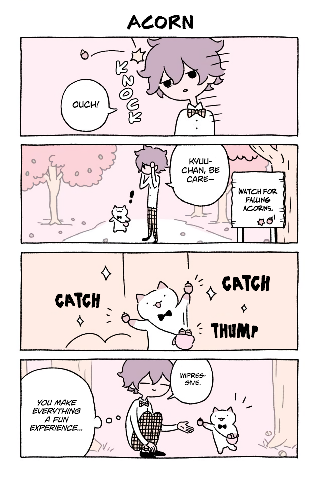 Fushigi Neko no Kyuu-chan Chapter 183 page 1 - Chapter 183: Acorn