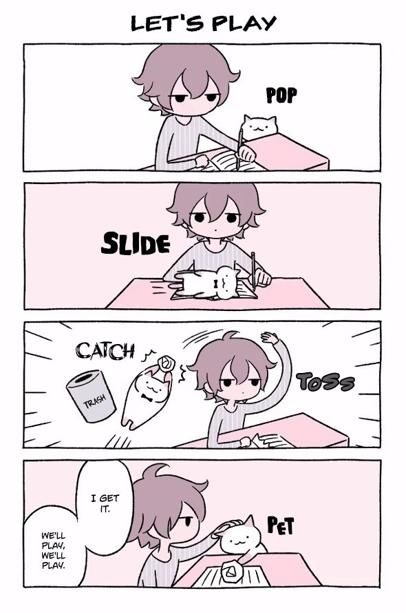 Fushigi Neko no Kyuu-chan Chapter 19 page 2 - Chapter 19 : Let's Play